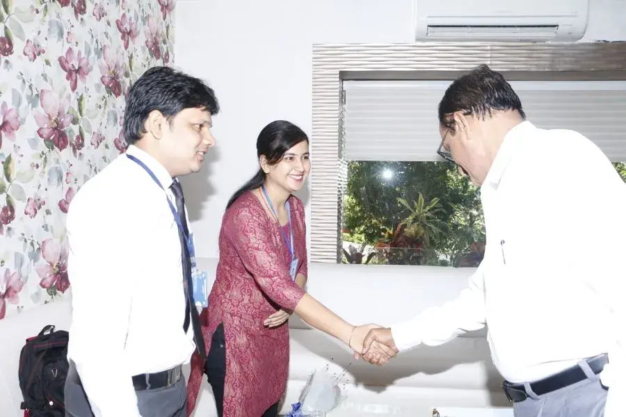 Students of Rungta R1 College participating in Placement Namaa 2015