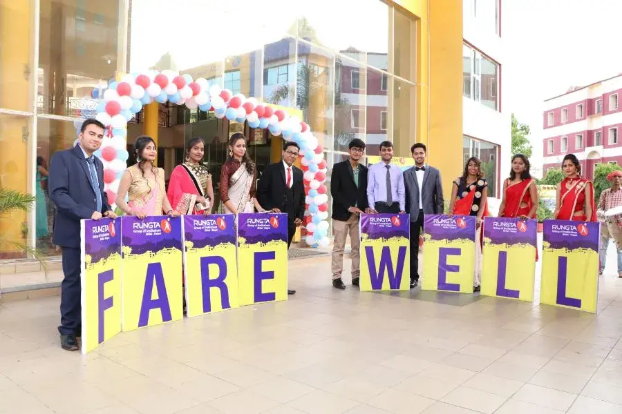 Farewell in Rungta R1 College, Bhilai - 2017